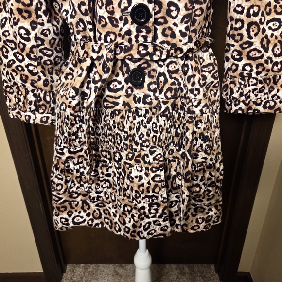 Multiples Leopard Print Jacket - Picture 3 of 10